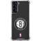 NBA Brooklyn Nets Distressed Galaxy S22 Clear Case