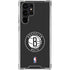 NBA Brooklyn Nets Distressed Galaxy S22 Ultra Clear Case