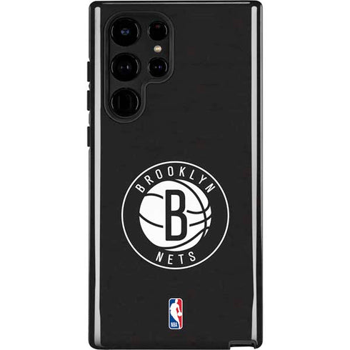 NBA Brooklyn Nets Distressed Galaxy S22 Ultra Pro Case