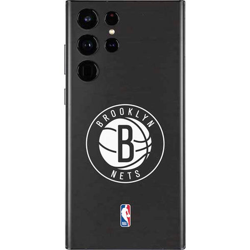 NBA Brooklyn Nets Distressed Galaxy S22 Ultra Skin