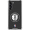 NBA Brooklyn Nets Distressed Galaxy S23 FE Clear Case