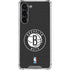 NBA Brooklyn Nets Distressed Galaxy S23 FE Clear Case