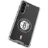 NBA Brooklyn Nets Distressed Galaxy S23 FE Clear Case
