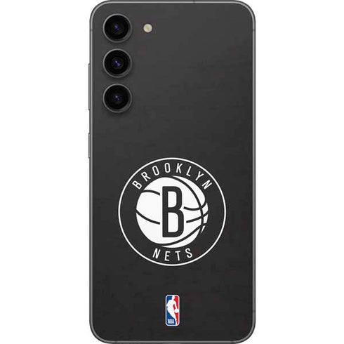 NBA Brooklyn Nets Distressed Galaxy S23 FE Skin