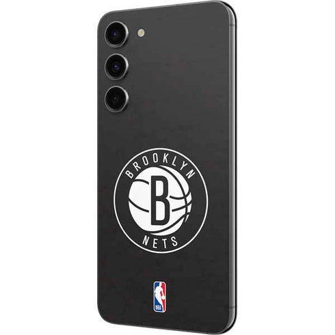 NBA Brooklyn Nets Distressed Galaxy S23 FE Skin