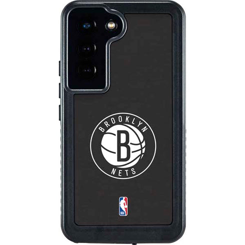 NBA Brooklyn Nets Distressed Galaxy S23 Waterproof Case