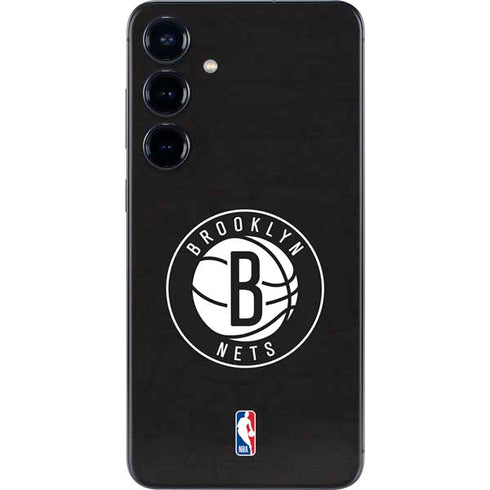NBA Brooklyn Nets Distressed Galaxy S24 Skin