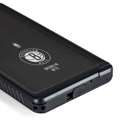 NBA Brooklyn Nets Distressed Galaxy S24 Ultra Waterproof Case