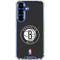 NBA Brooklyn Nets Distressed Galaxy S25 Clear Case