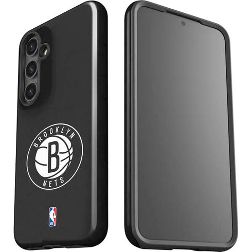 NBA Brooklyn Nets Distressed Galaxy S25 Impact Case