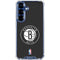 NBA Brooklyn Nets Distressed Galaxy S25 Plus Clear Case