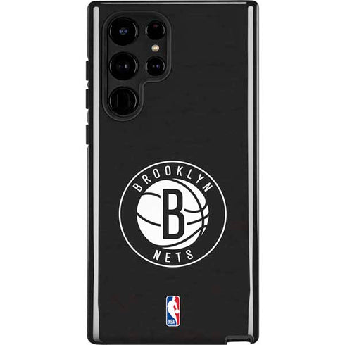 NBA Brooklyn Nets Distressed Galaxy S25 Ultra Impact Case