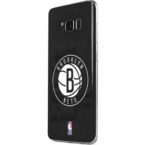 NBA Brooklyn Nets Distressed Galaxy S8 Plus Skin