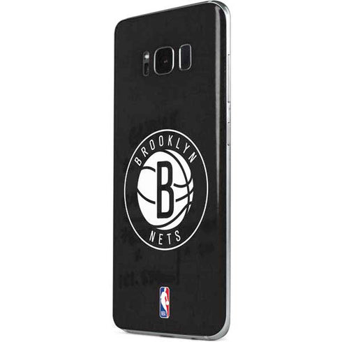 NBA Brooklyn Nets Distressed Galaxy S8 Skin