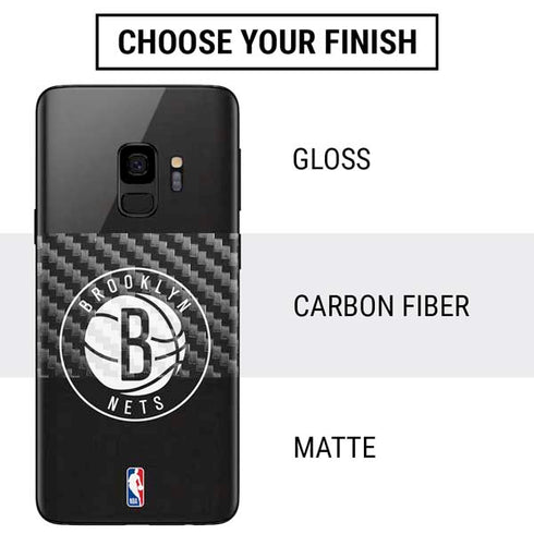 NBA Brooklyn Nets Distressed Galaxy S9 Skin