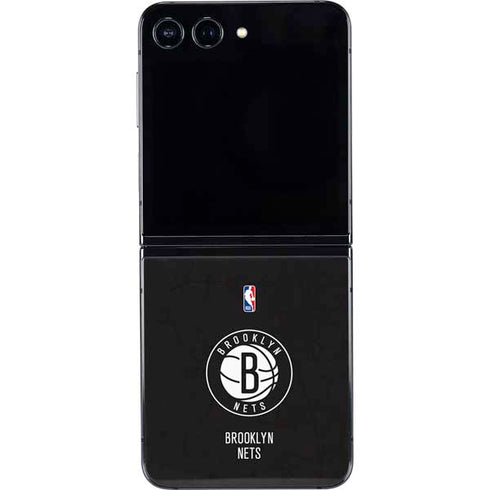 NBA Brooklyn Nets Distressed Galaxy Z Flip5 5G Skin