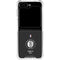 NBA Brooklyn Nets Distressed Galaxy Z Flip6 Clear Case