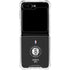 NBA Brooklyn Nets Distressed Galaxy Z Flip6 Clear Case