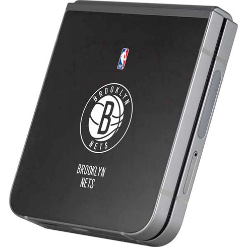 NBA Brooklyn Nets Distressed Galaxy Z Flip6 Skin