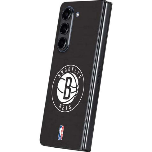 NBA Brooklyn Nets Distressed Galaxy Z Fold5 5G Skin
