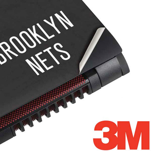NBA Brooklyn Nets Distressed Dell Inspiron Skin