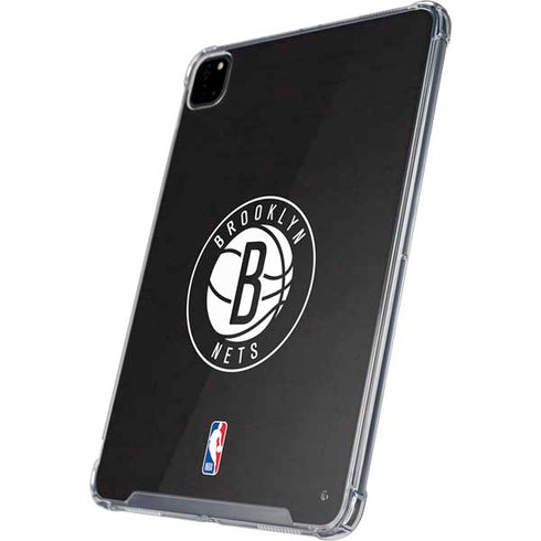 NBA Brooklyn Nets Distressed iPad Pro 12.9in (2020) Clear Case