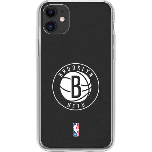NBA Brooklyn Nets Distressed iPhone 11 Clear Case