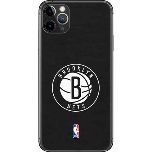 NBA Brooklyn Nets Distressed iPhone 11 Pro Max Skin