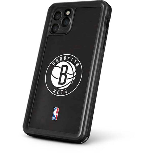 NBA Brooklyn Nets Distressed iPhone 11 Pro Max Waterproof Case