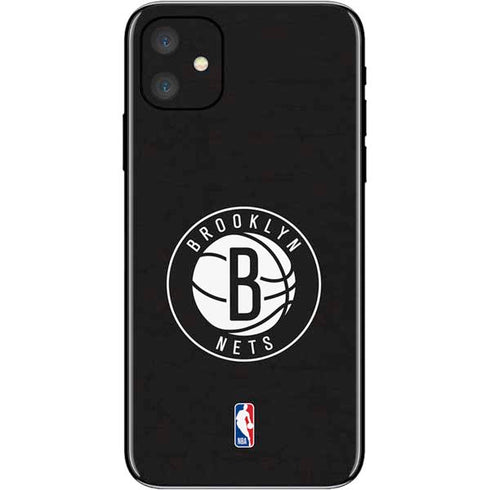 NBA Brooklyn Nets Distressed iPhone 11 Skin