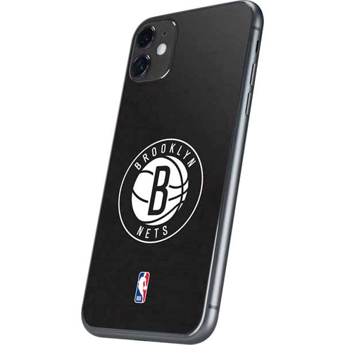 NBA Brooklyn Nets Distressed iPhone 11 Skin