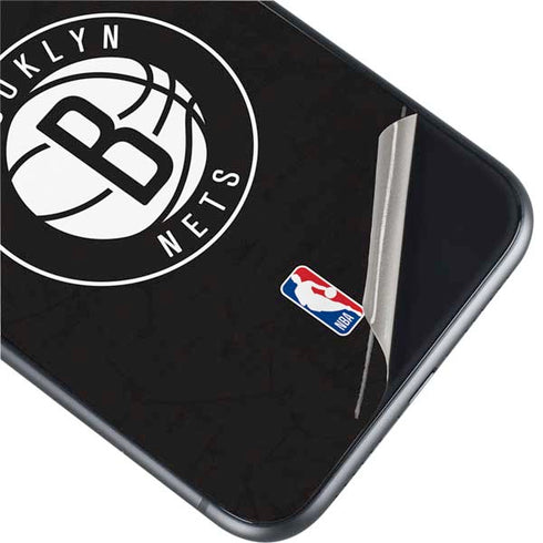 NBA Brooklyn Nets Distressed iPhone 11 Skin