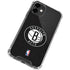NBA Brooklyn Nets Distressed iPhone 12 Clear Case