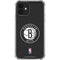 NBA Brooklyn Nets Distressed iPhone 12 Mini Clear Case