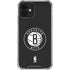 NBA Brooklyn Nets Distressed iPhone 12 Mini Clear Case