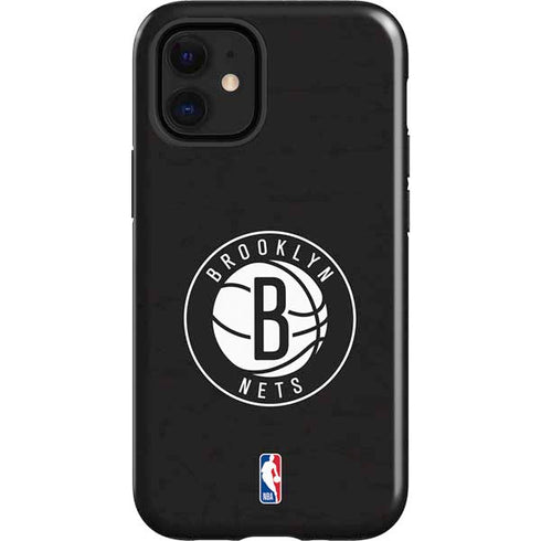 NBA Brooklyn Nets Distressed iPhone 12 Mini Impact Case
