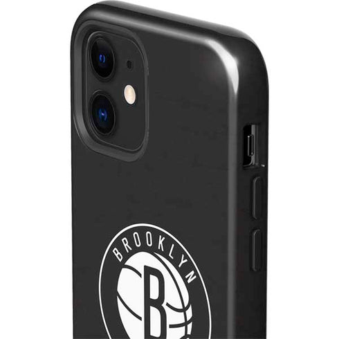 NBA Brooklyn Nets Distressed iPhone 12 Mini Impact Case