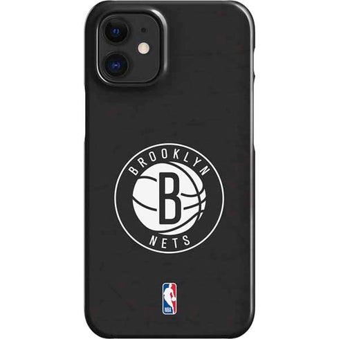 NBA Brooklyn Nets Distressed iPhone 12 Mini Lite Case