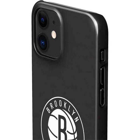 NBA Brooklyn Nets Distressed iPhone 12 Mini Lite Case