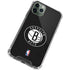 NBA Brooklyn Nets Distressed iPhone 12 Pro Clear Case