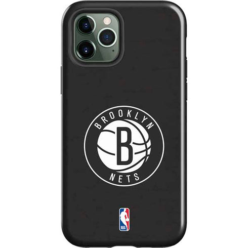 NBA Brooklyn Nets Distressed iPhone 12 Pro Max Impact Case