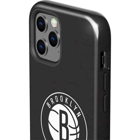 NBA Brooklyn Nets Distressed iPhone 12 Pro Max Impact Case