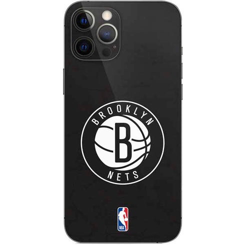 NBA Brooklyn Nets Distressed iPhone 12 Pro Max Skin