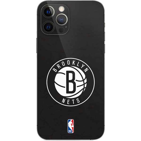 NBA Brooklyn Nets Distressed iPhone 12 Pro Skin