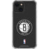 NBA Brooklyn Nets Distressed iPhone 13 Mini Clear Case