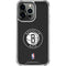 NBA Brooklyn Nets Distressed iPhone 13 Pro Clear Case