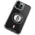 NBA Brooklyn Nets Distressed iPhone 13 Pro Clear Case