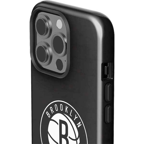 NBA Brooklyn Nets Distressed iPhone 13 Pro Impact Case