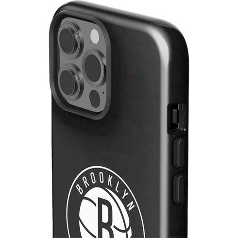 NBA Brooklyn Nets Distressed iPhone 13 Pro Max Impact Case