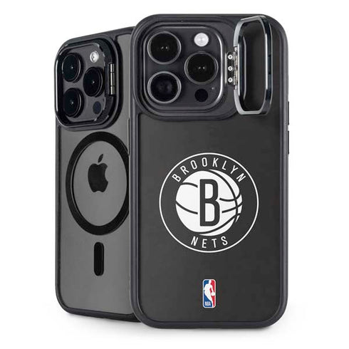 NBA Brooklyn Nets Distressed iPhone 13 Pro Max Kickstand Case